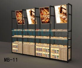 面包陳列的藝術(shù) 如何通過(guò)展示架提升面包店的吸引力